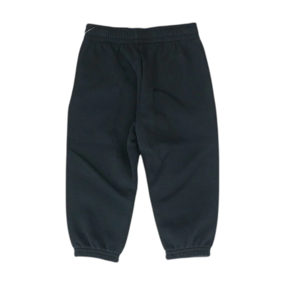 Black Solid Sweatpants Pants - Image 2