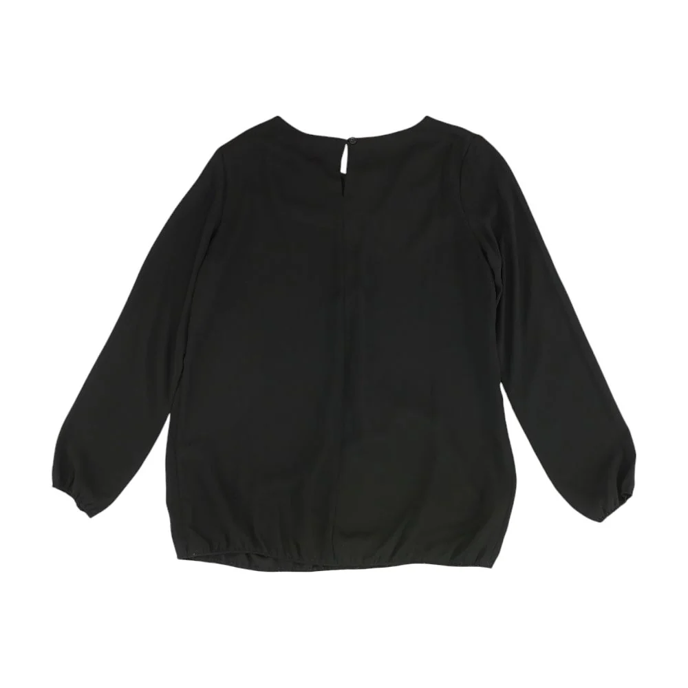 Black Solid T-Shirt - Image 2