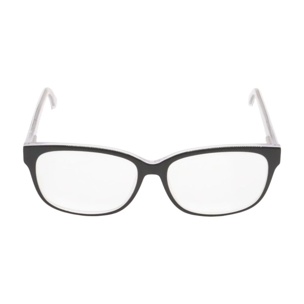 Black Square Unknown Prescription Eyeglasses - Image 2