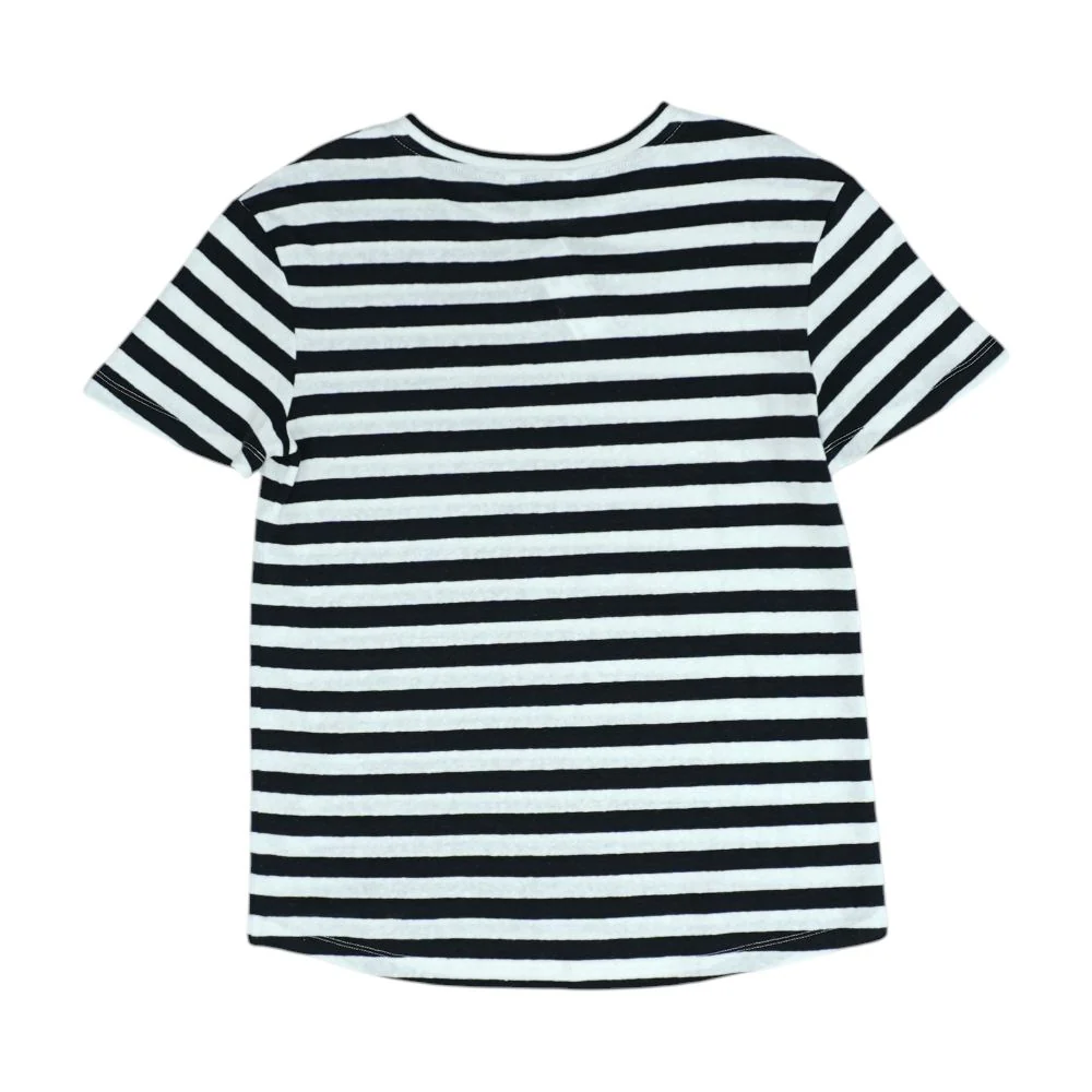Black Striped Crewneck T-Shirt - Image 2