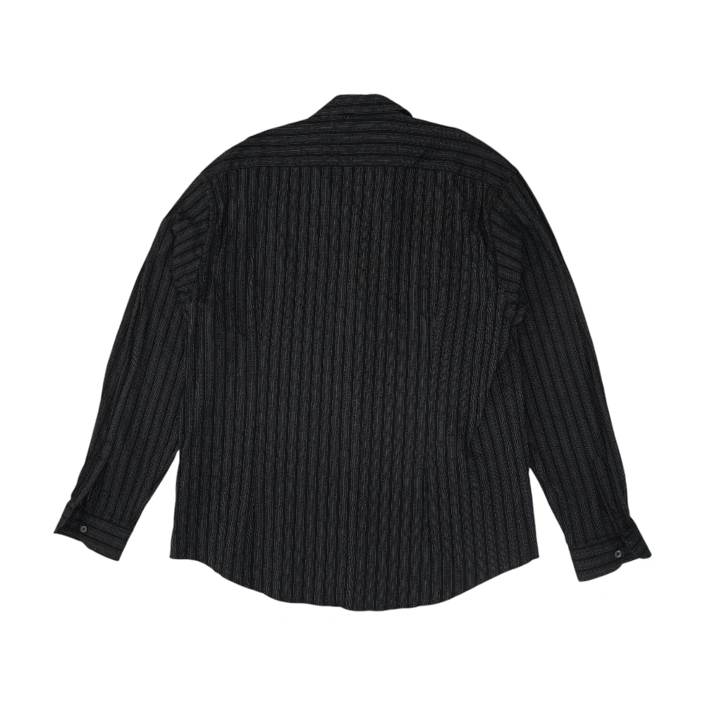Black Striped Long Sleeve Button Down - Image 2