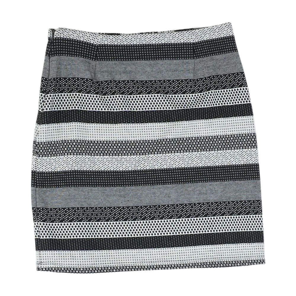 Black Striped Mini Skirt - Image 2