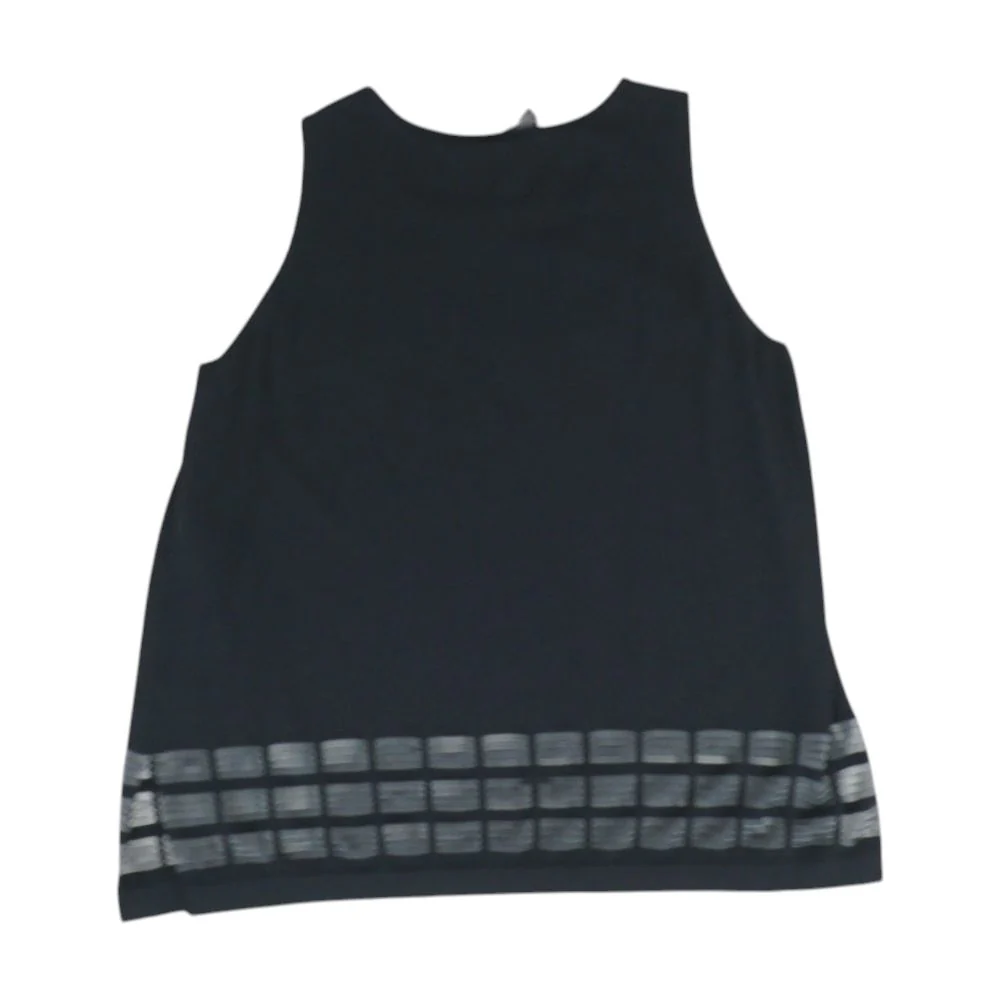 Black Tank Knit Top - Image 2