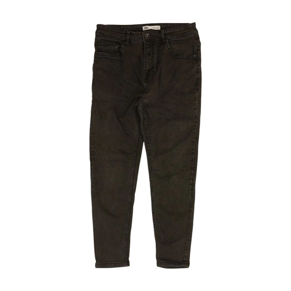 Black Tapered Jeans