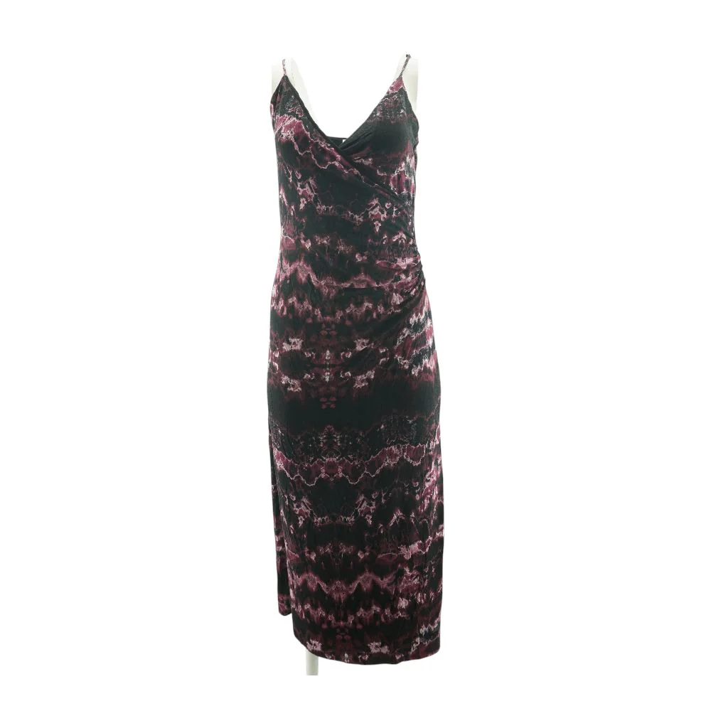 Black Tie Dye Maxi Dress