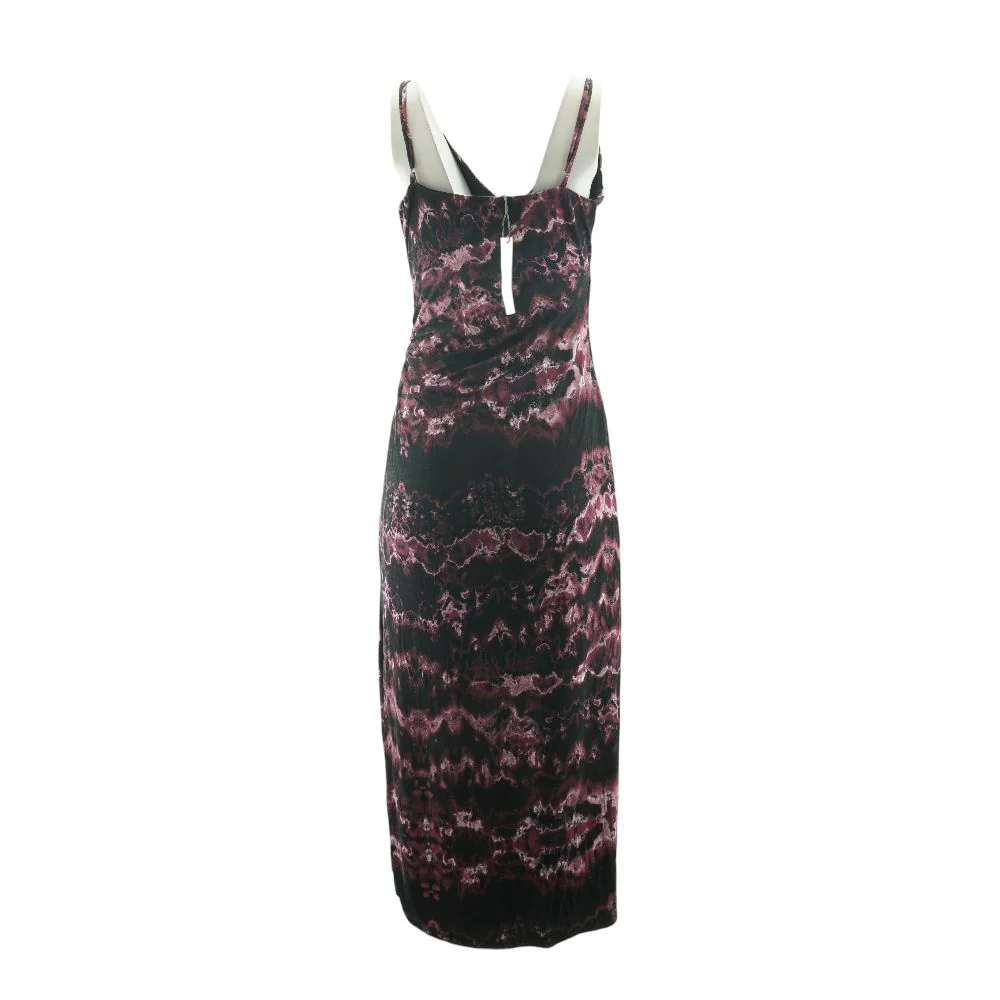 Black Tie Dye Maxi Dress - Image 2