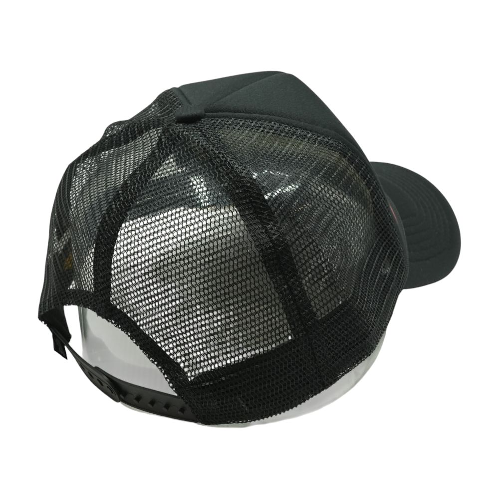 Black Trucker Hat - Image 2