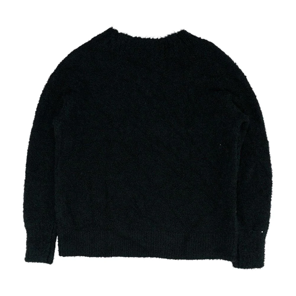 Black V-Neck Sweater - Image 2