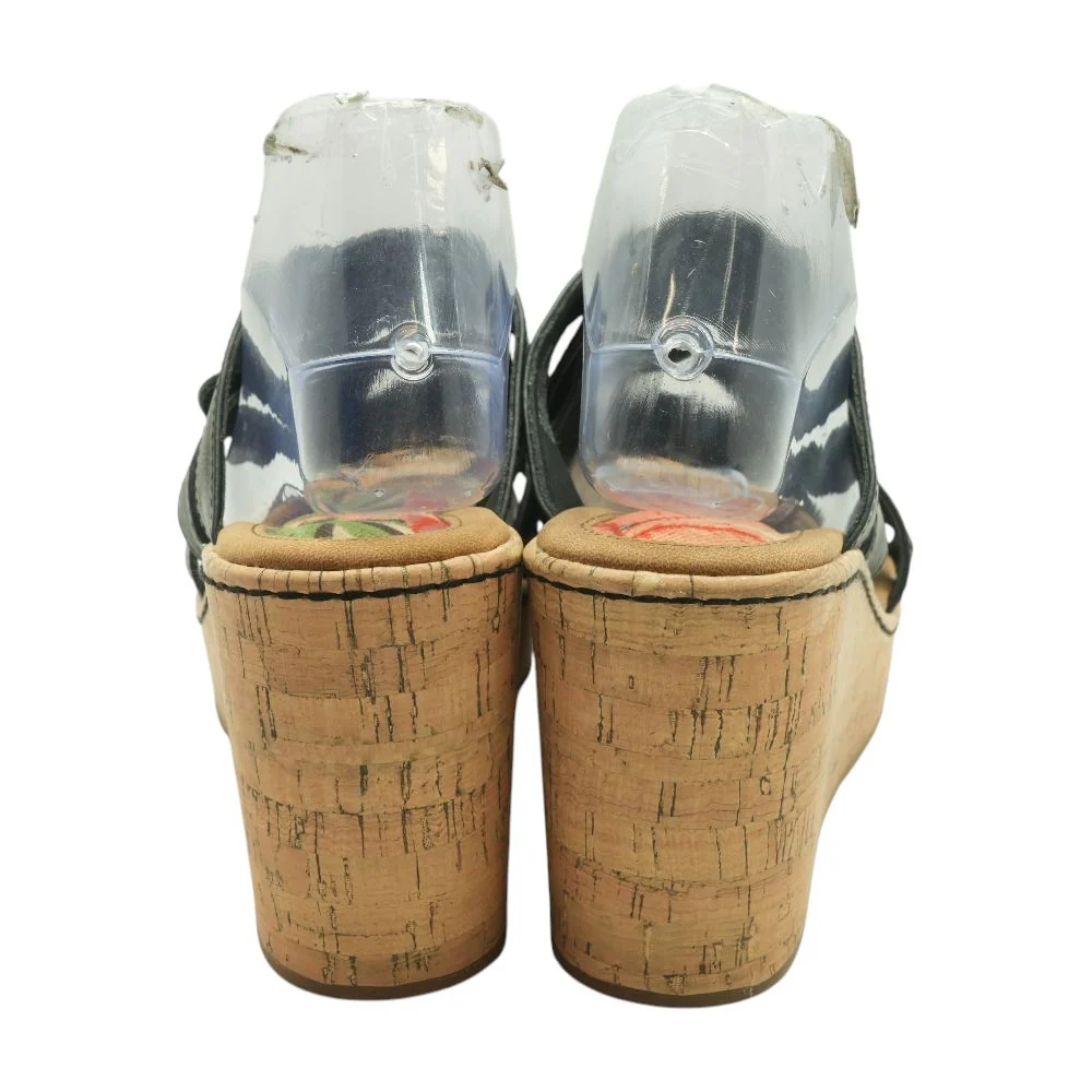 Black Wedge Heels - Image 2