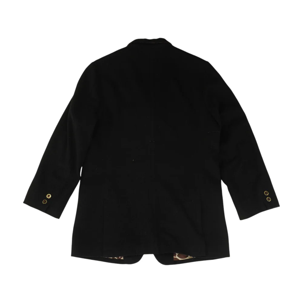 Navy Solid Blazer - Image 2