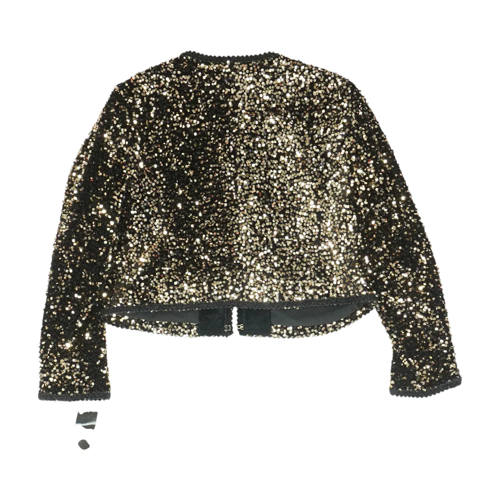 Black Solid Blazer - Image 2