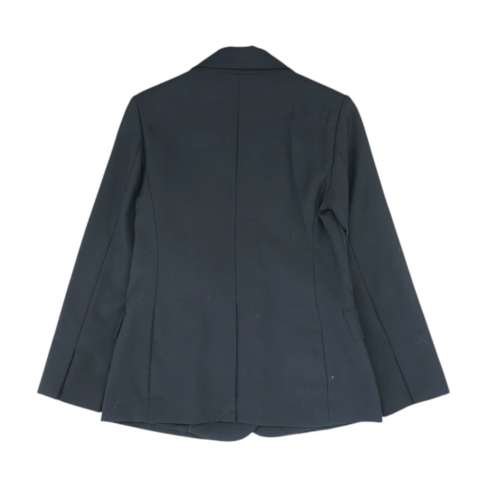 Black Herringbone Blazer - Image 2