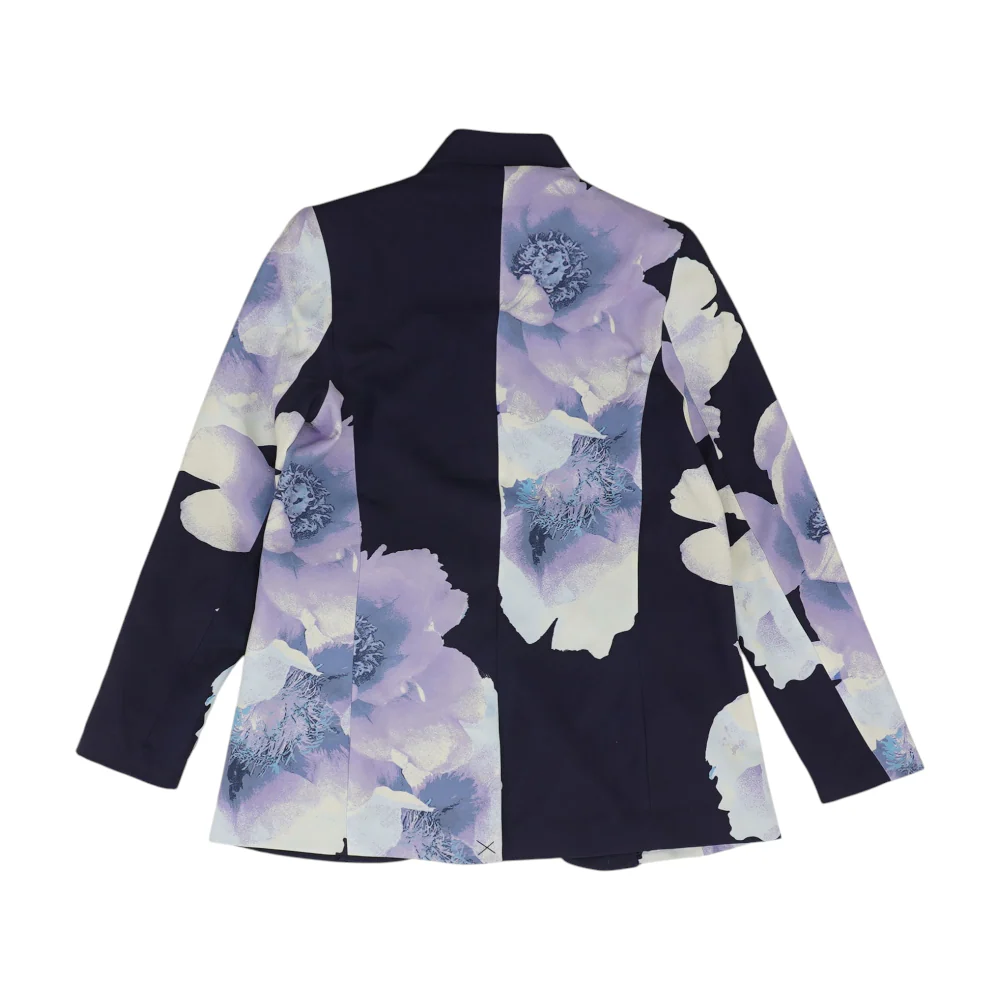 Navy Floral Blazer - Image 2