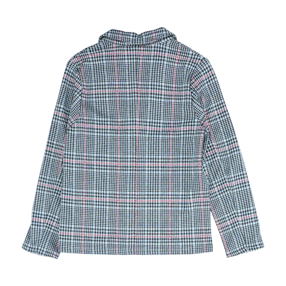 Gray Plaid Blazer - Image 2