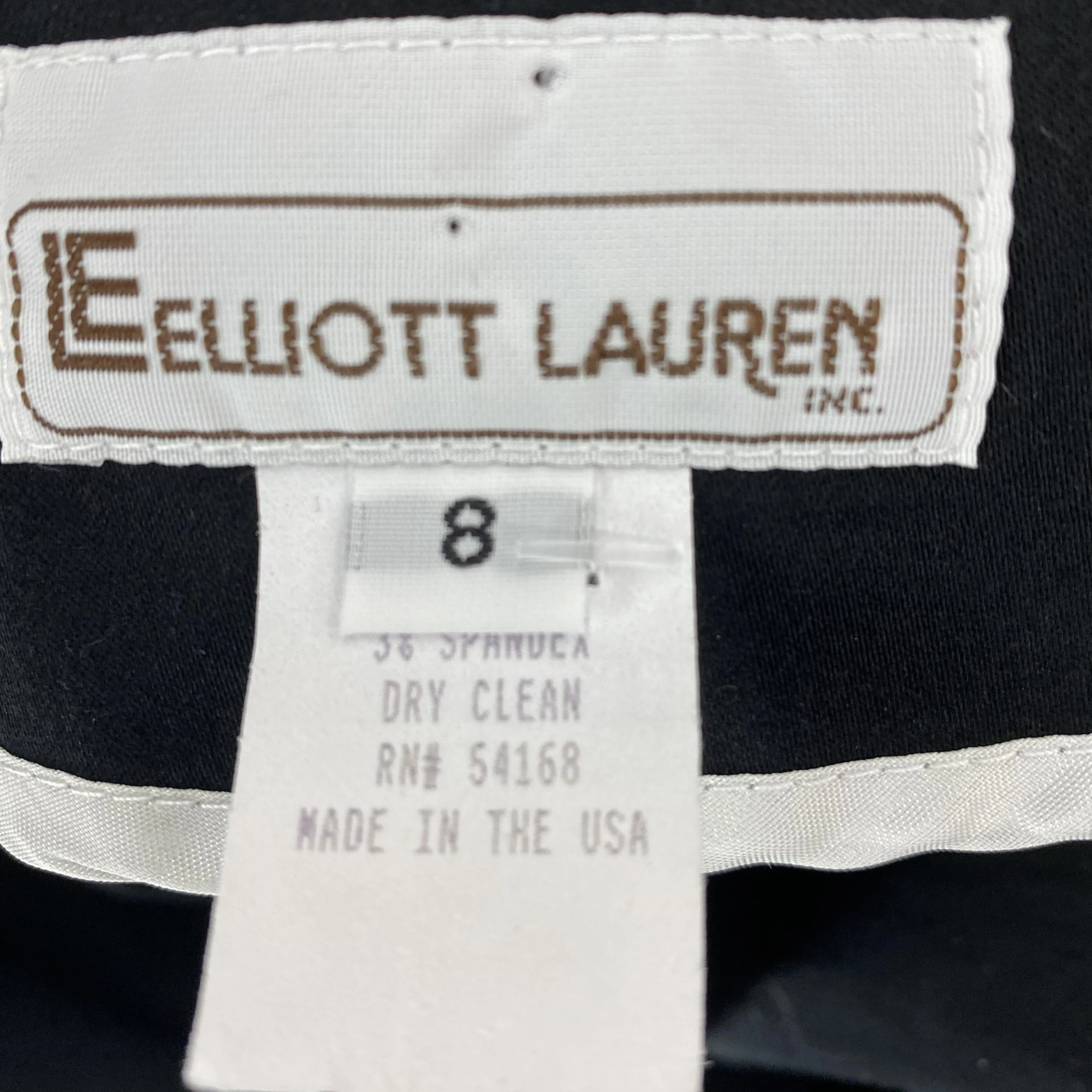 Black Solid Blazer - Image 3