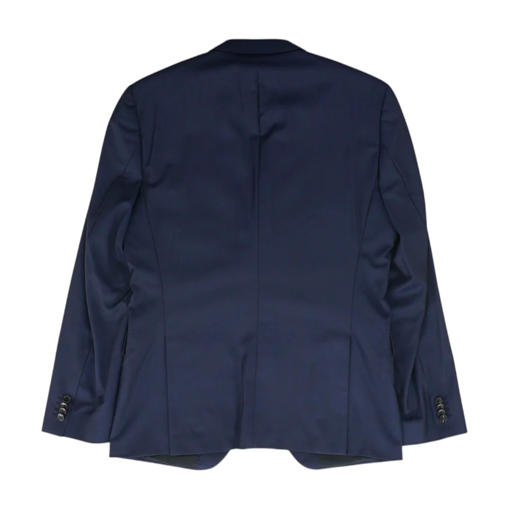 Navy Solid Blazer - Image 2