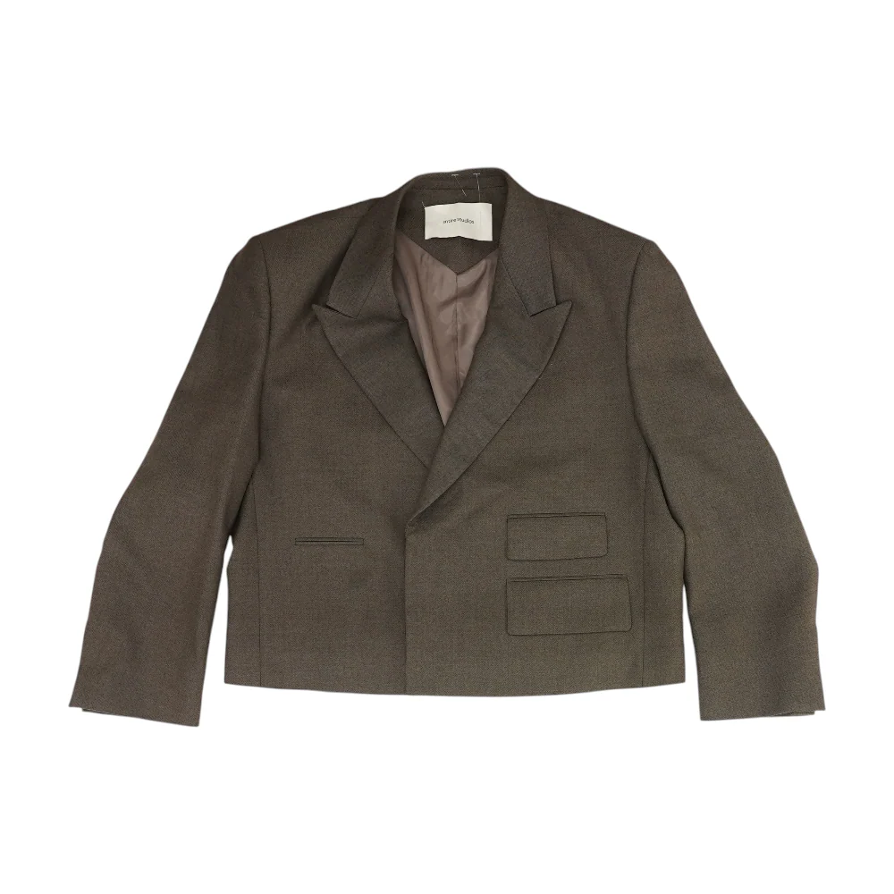 Brown Wool Book Blazer - Image 5