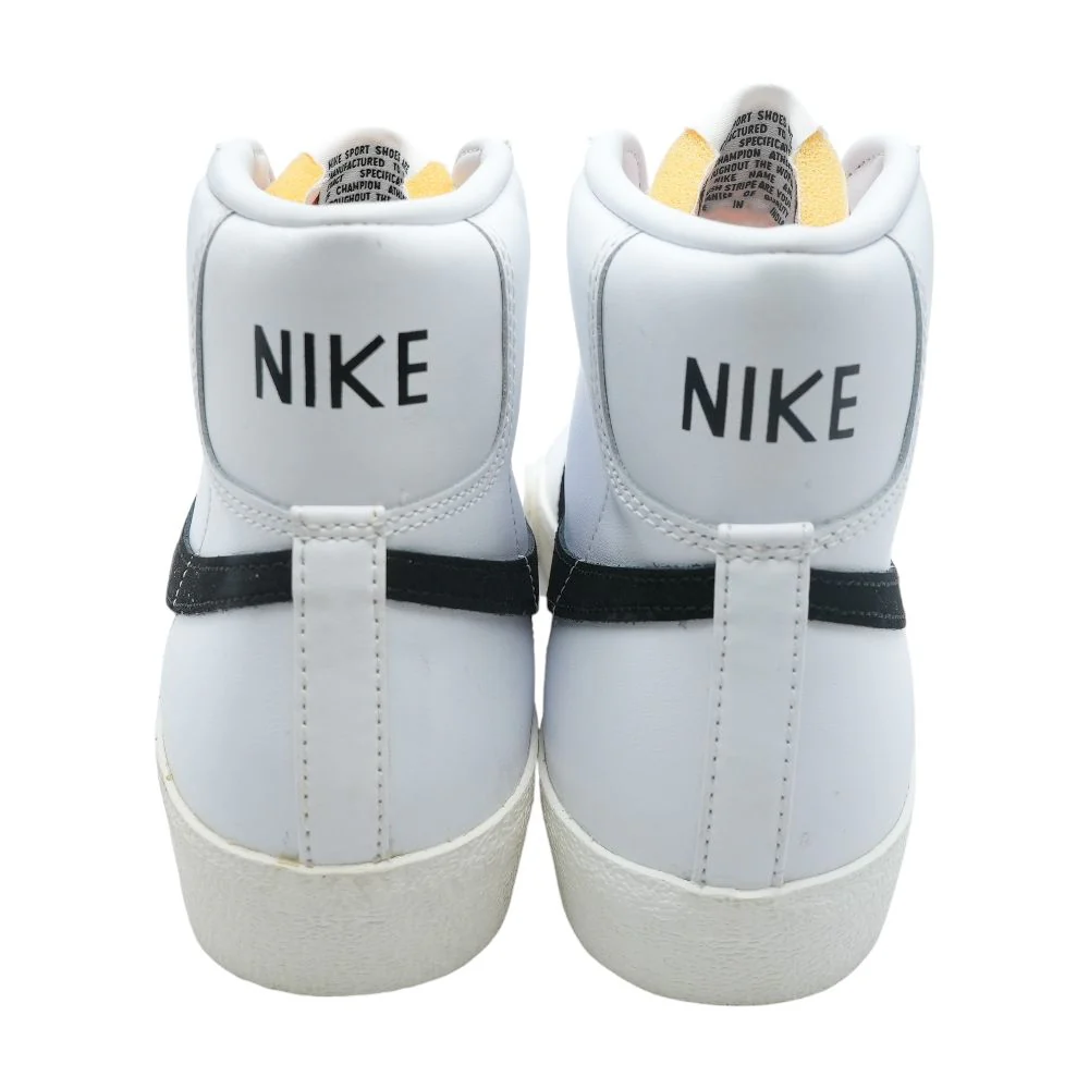 Blazer Mid 77 White High Top Athletic Shoes - Image 2