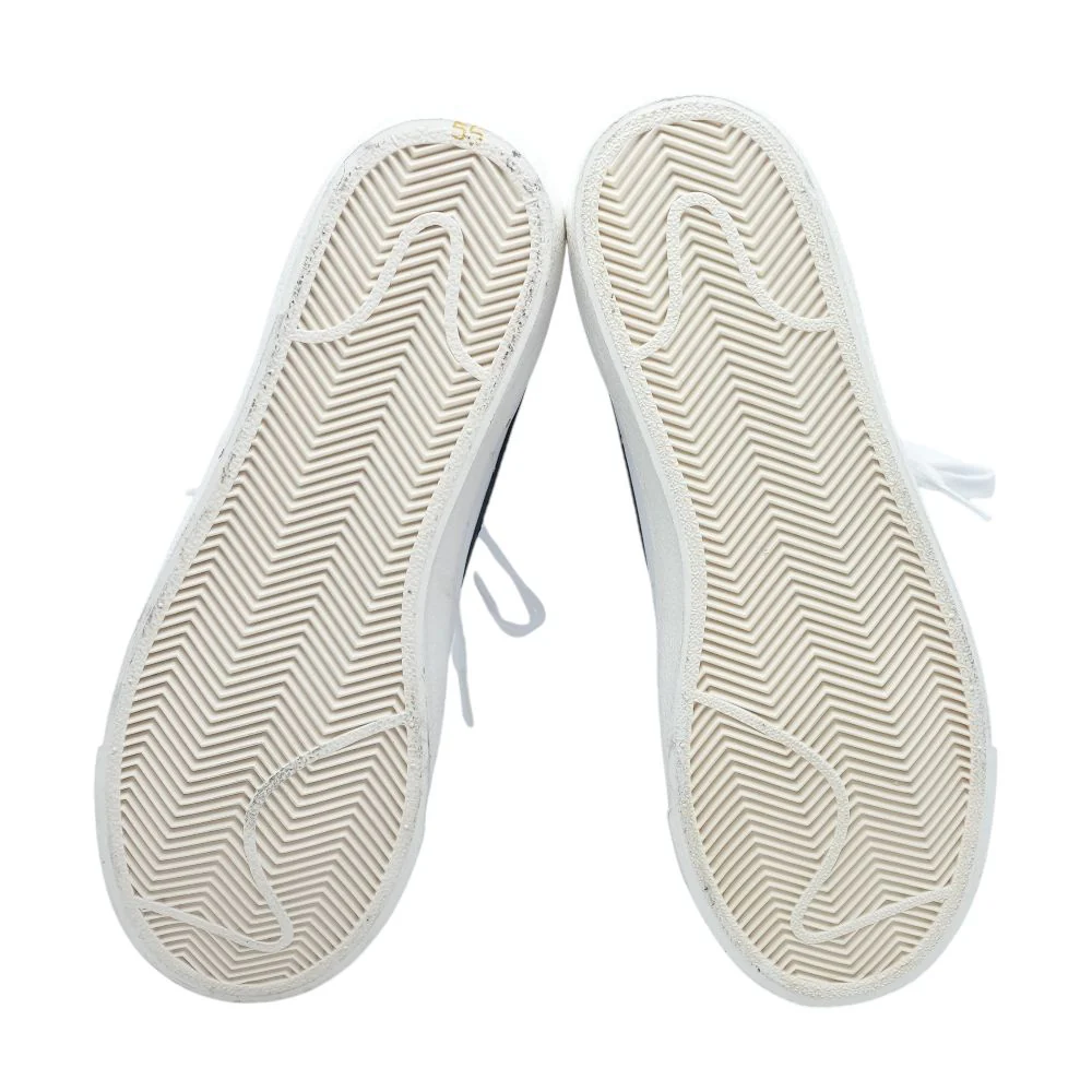 Blazer Mid 77 White High Top Athletic Shoes - Image 3