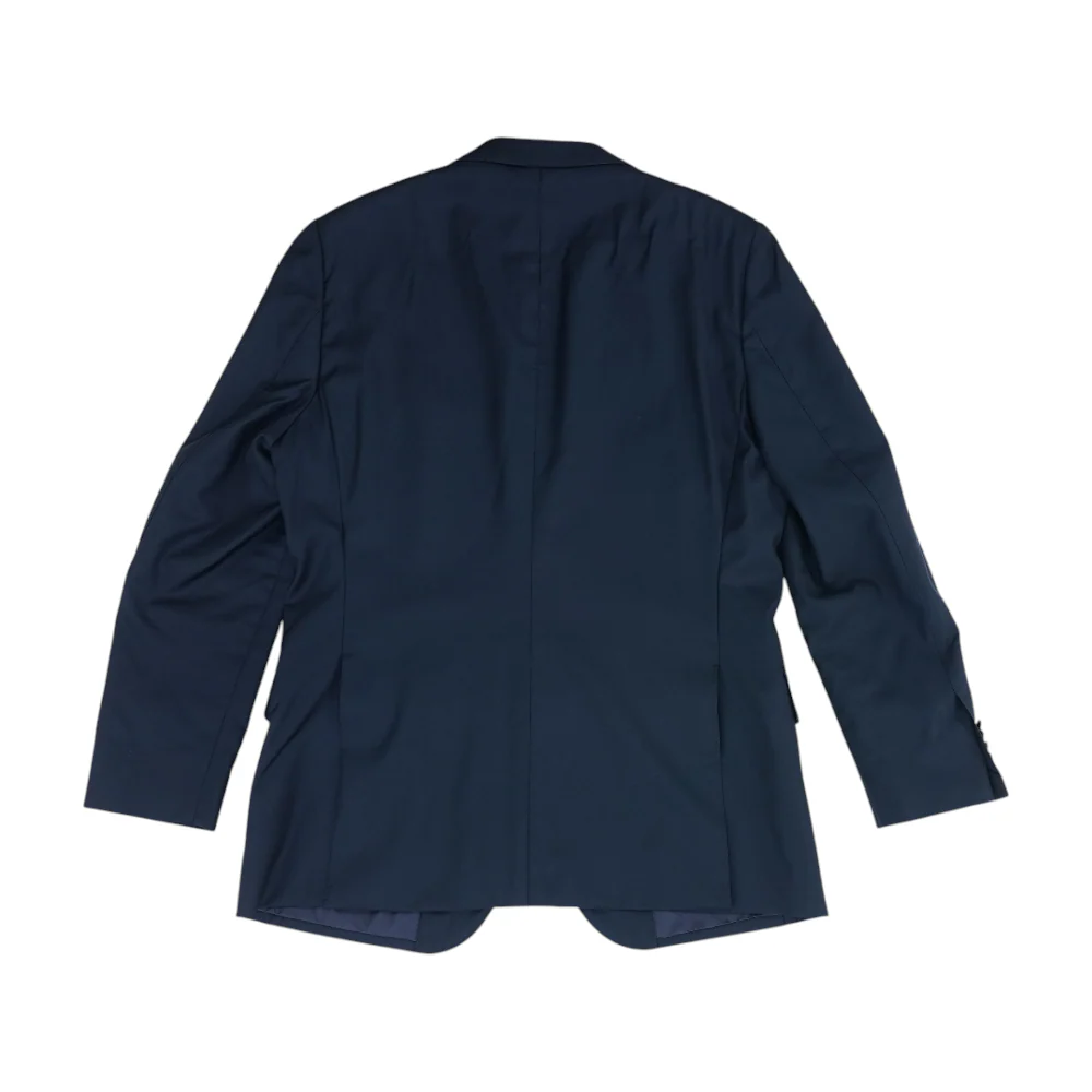 Navy Solid Sport Coat - Image 2