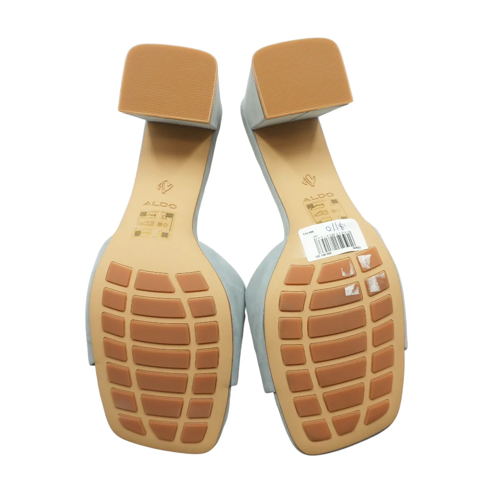Blue Block Heels - Image 3