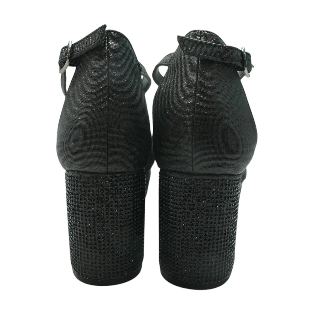 Black Block Heels - Image 2