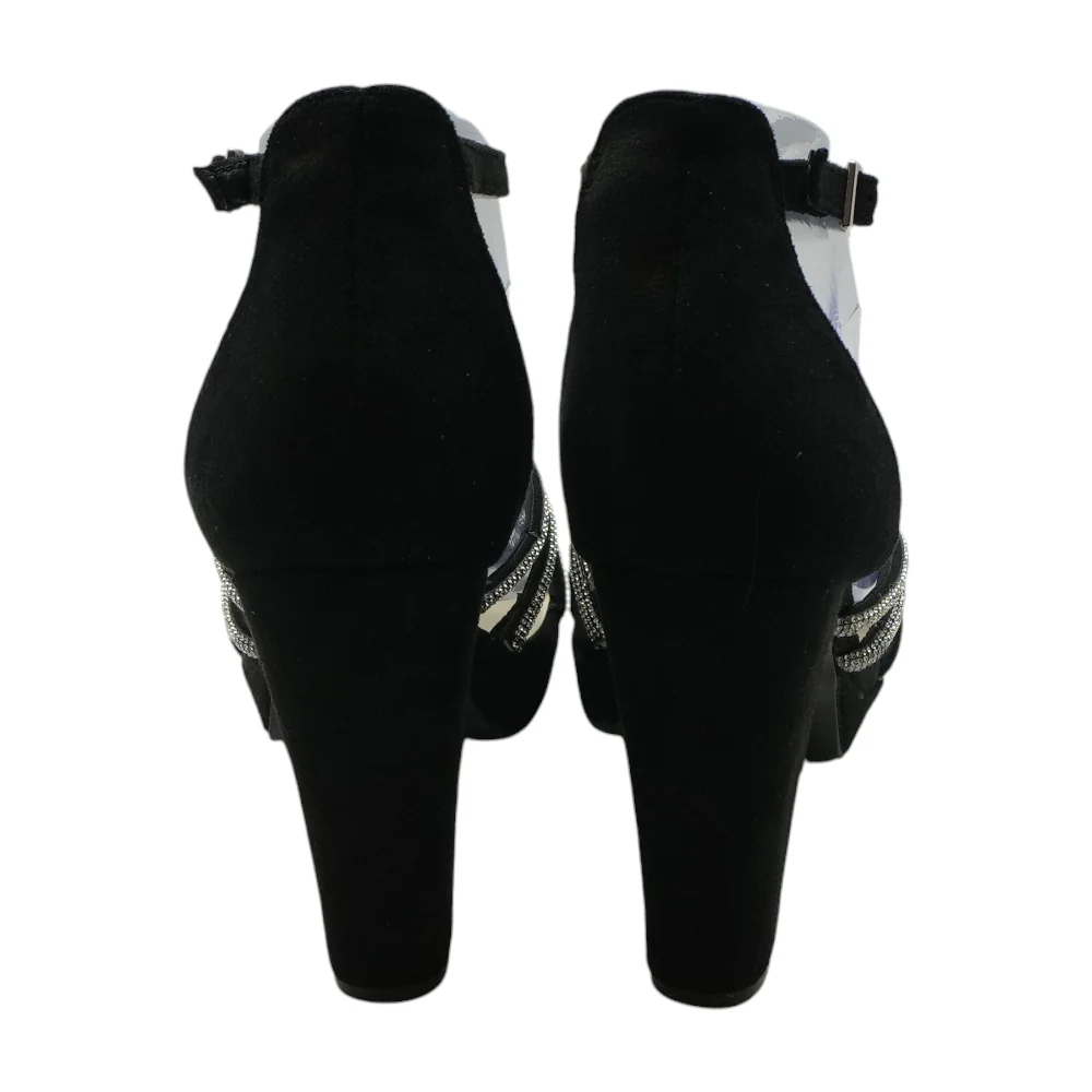 Black Block Heels - Image 2