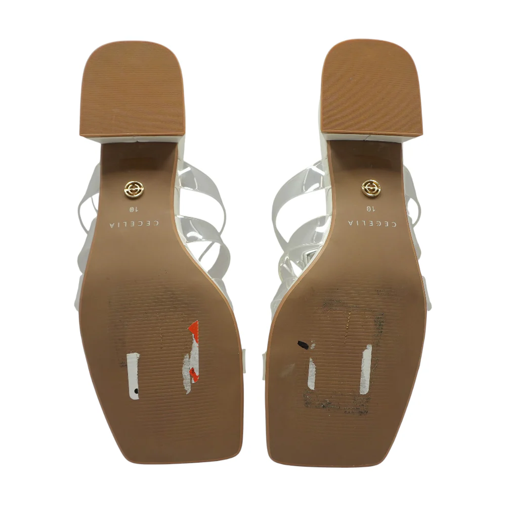 Clear Block Heels - Image 3