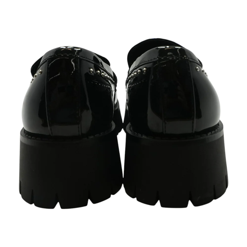Black Slip-On Flats - Image 2