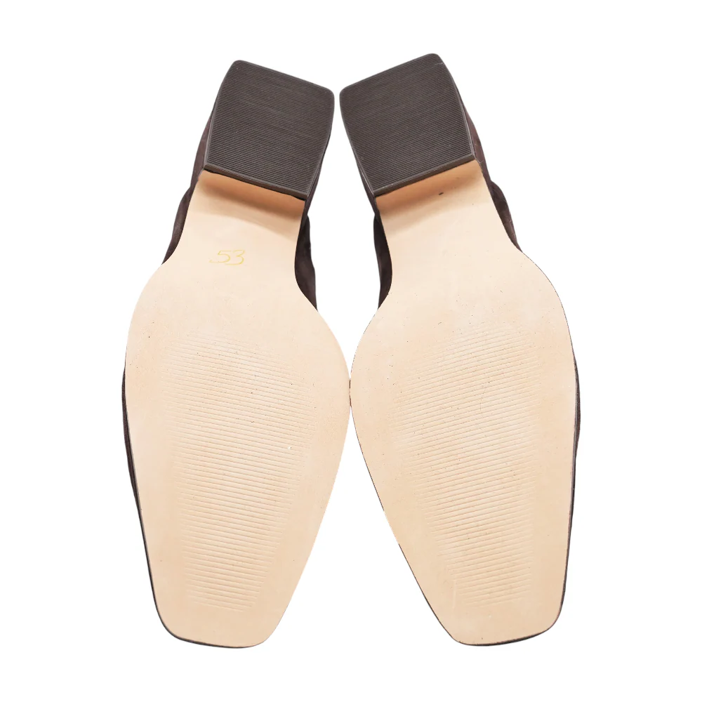 Brown Block Heels - Image 3