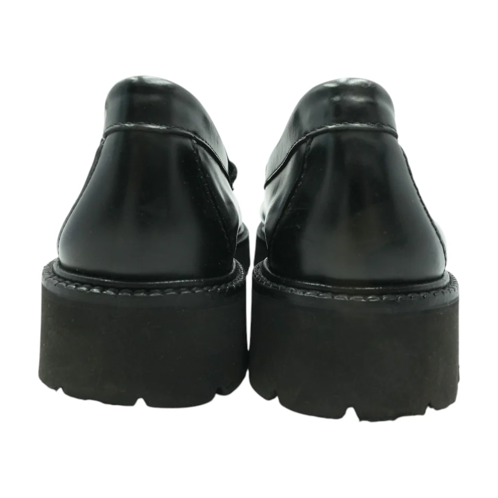 Black Slip-On Flats - Image 2