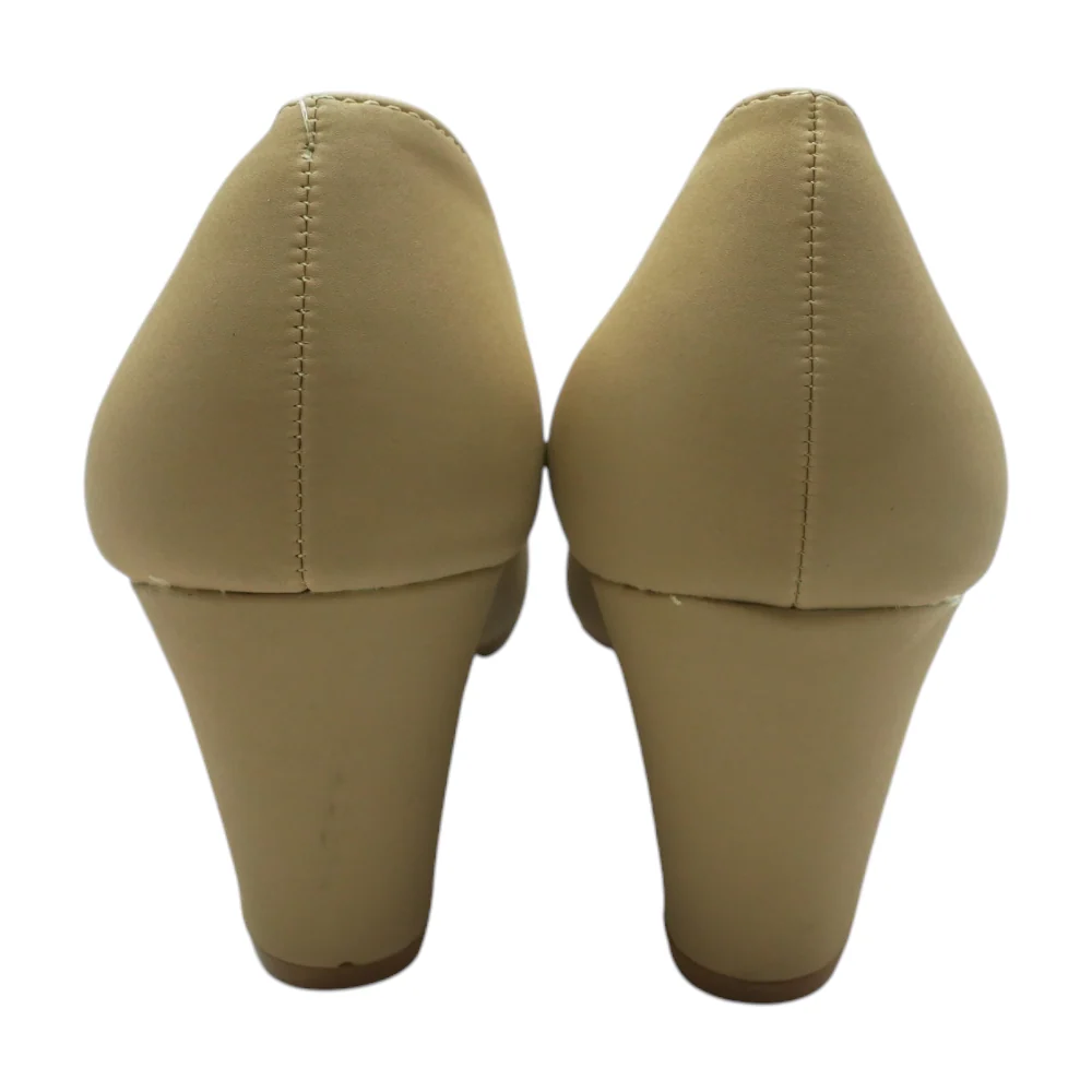 Nude Block Heels - Image 2