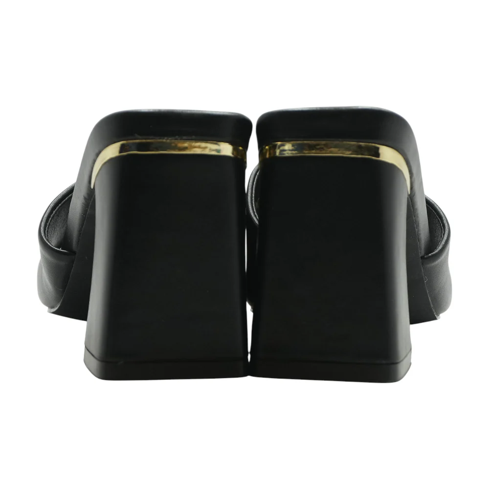 Black Block Heels - Image 2