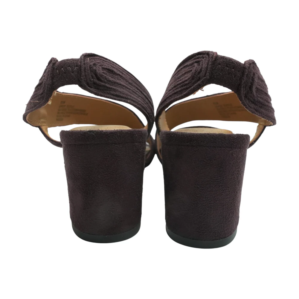 Burgundy Block Heels - Image 2
