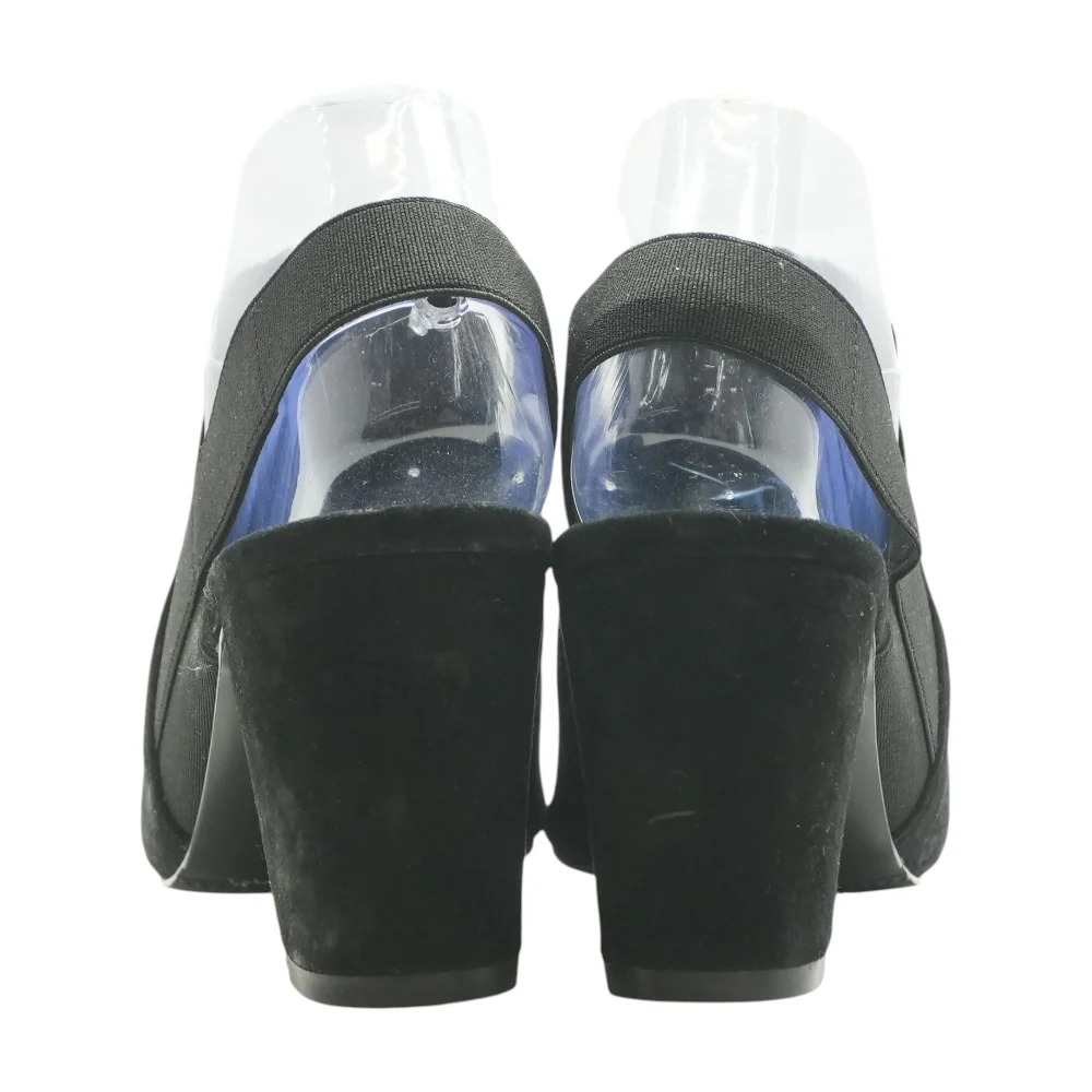Black Block Heels - Image 2