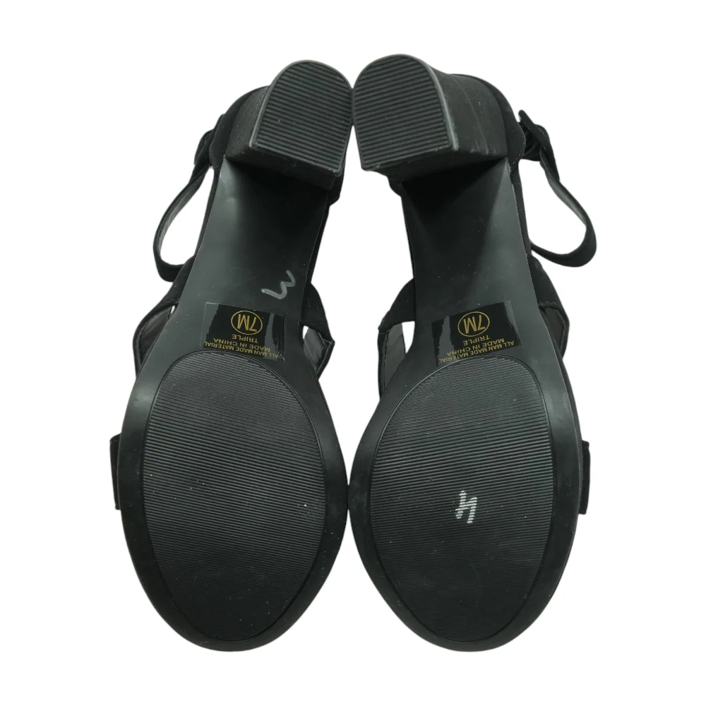Black Block Heels - Image 3