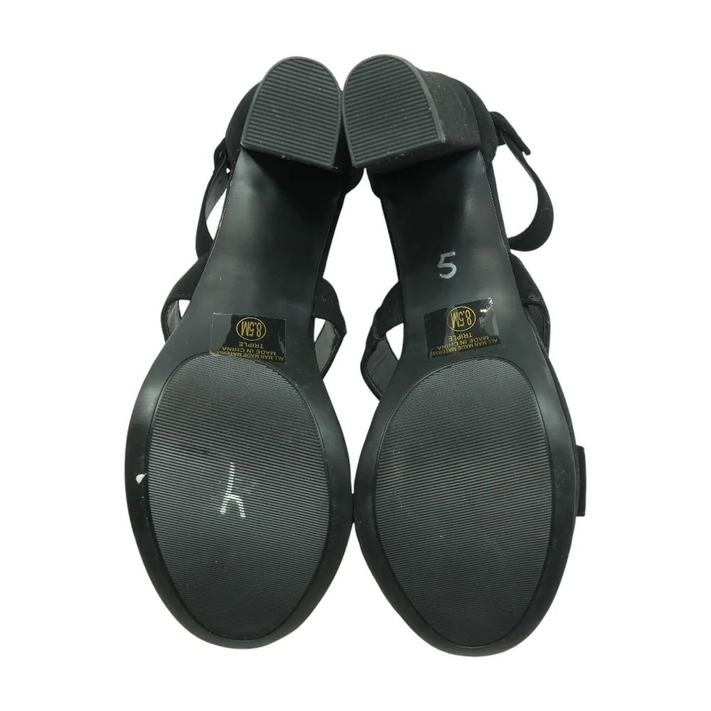 Black Block Heels - Image 3