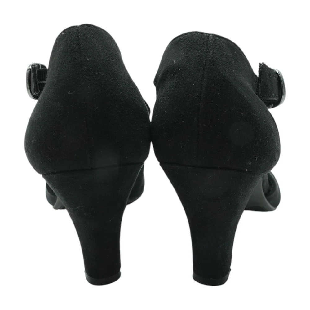Black Block Heels - Image 2