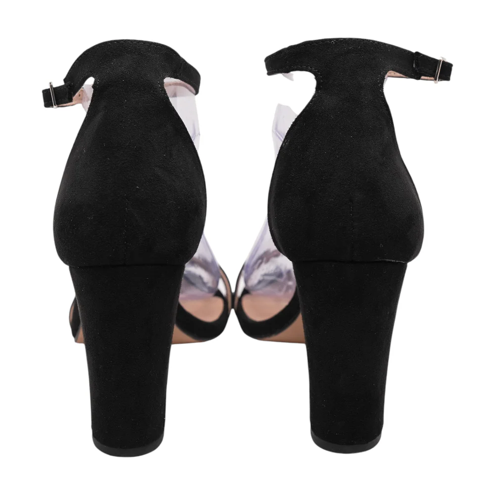Black Block Heels - Image 2