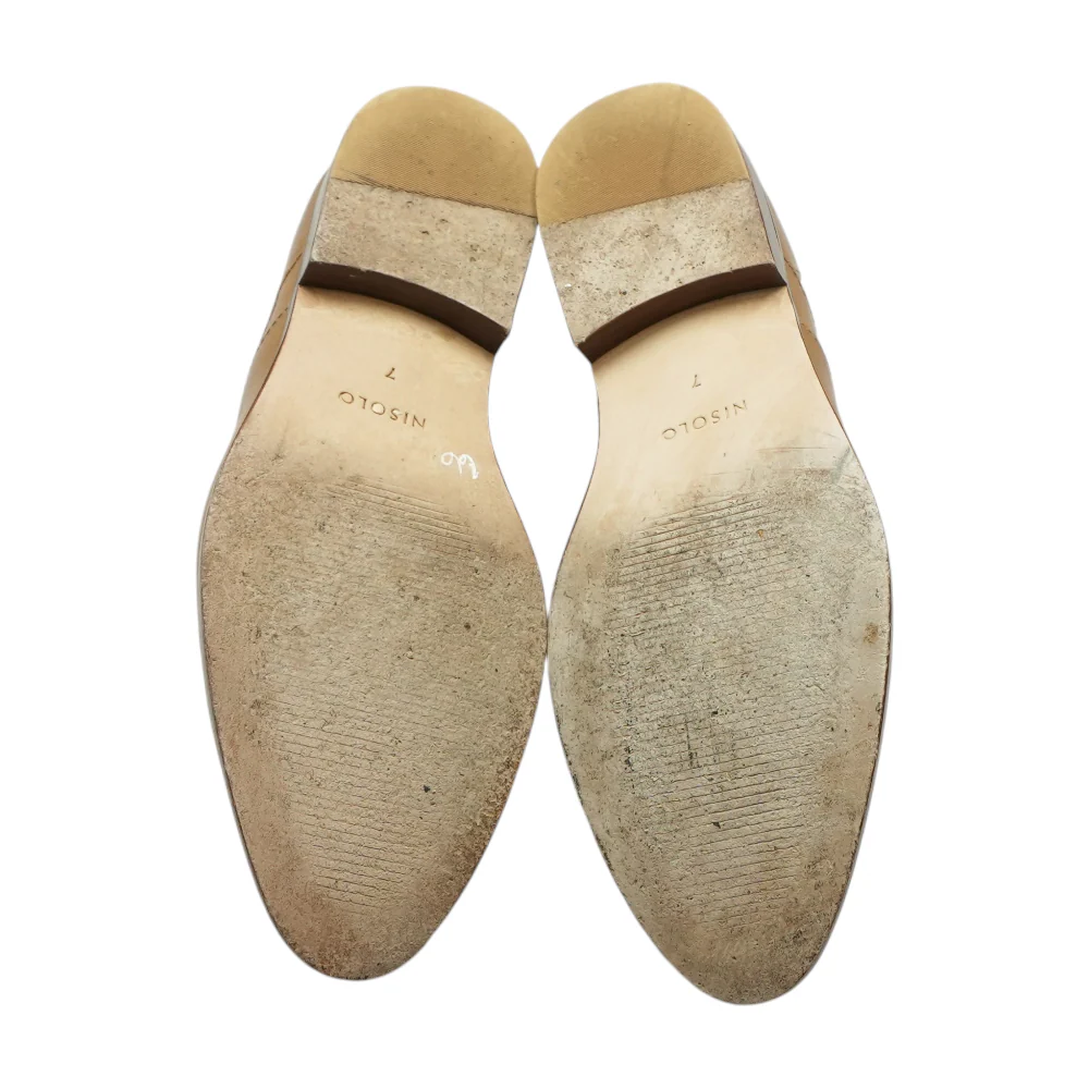 Brown Slip-On Flats - Image 3