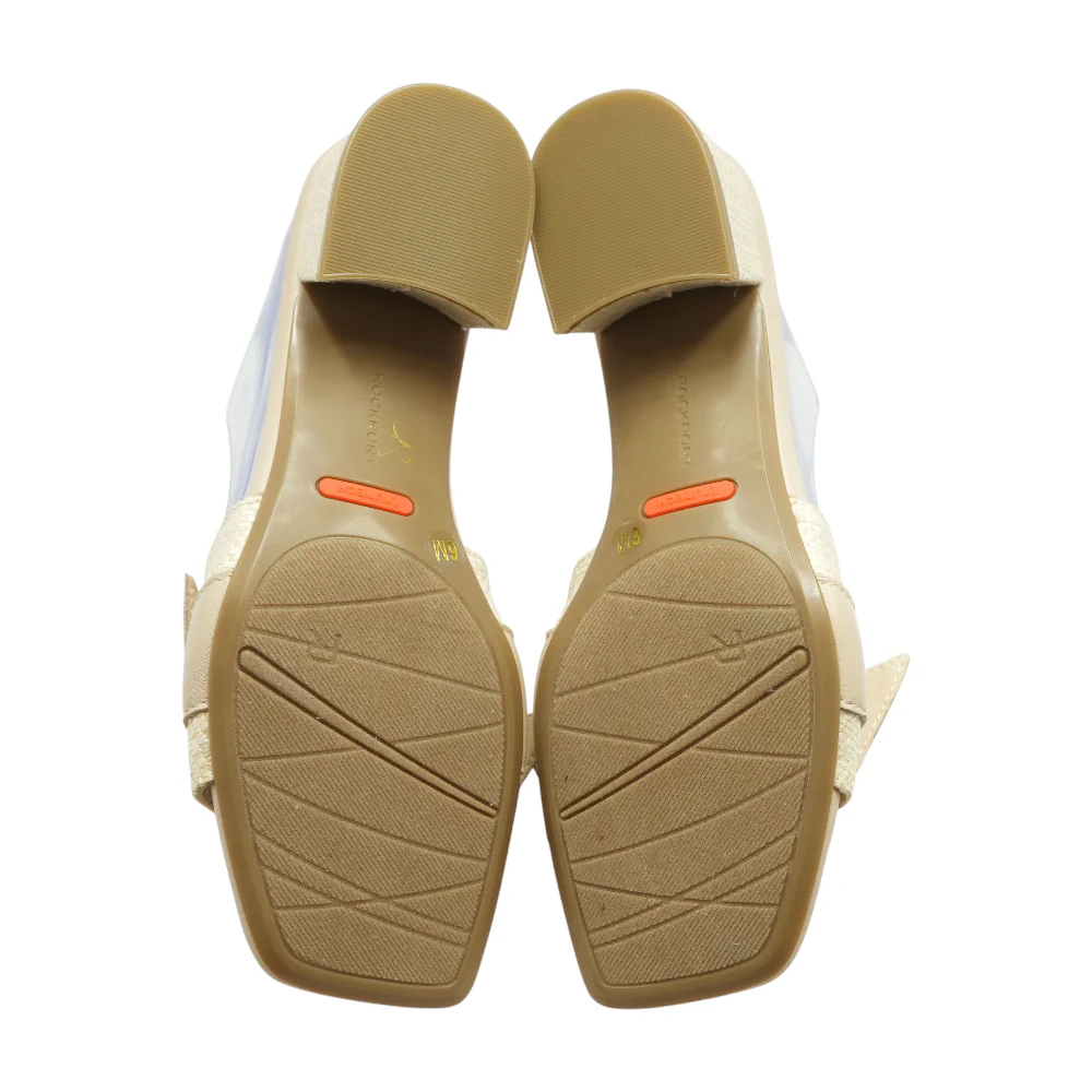 Beige Block Heels - Image 3