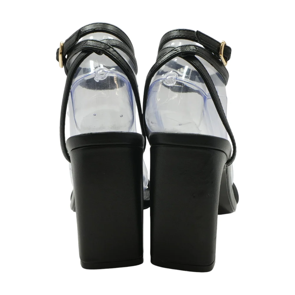 Black Block Heels - Image 2