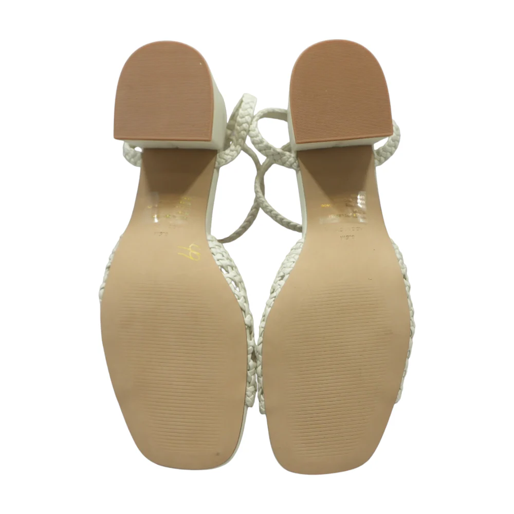 White Block Heels - Image 3