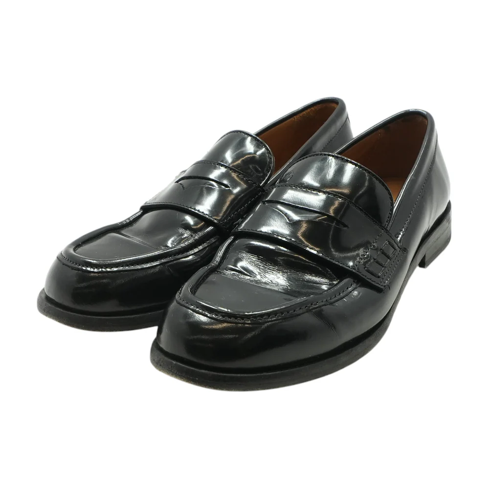 Black Slip-On Flats