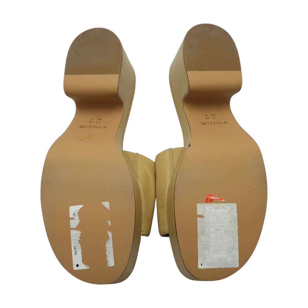 Nude Block Heels - Image 3