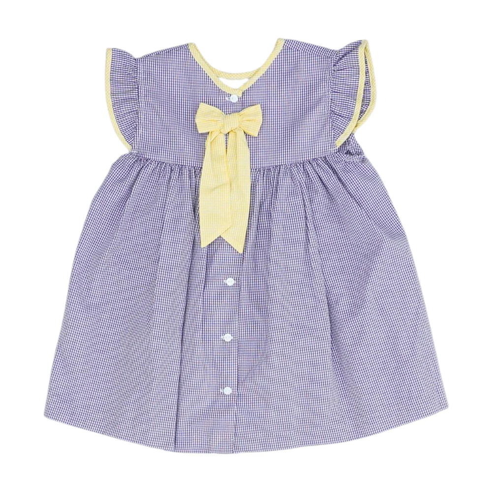 Purple Check Blouse - Image 2