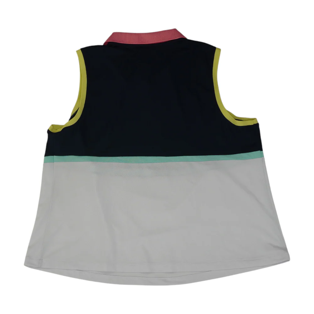 Navy Plus Color Block Blouse - Image 2