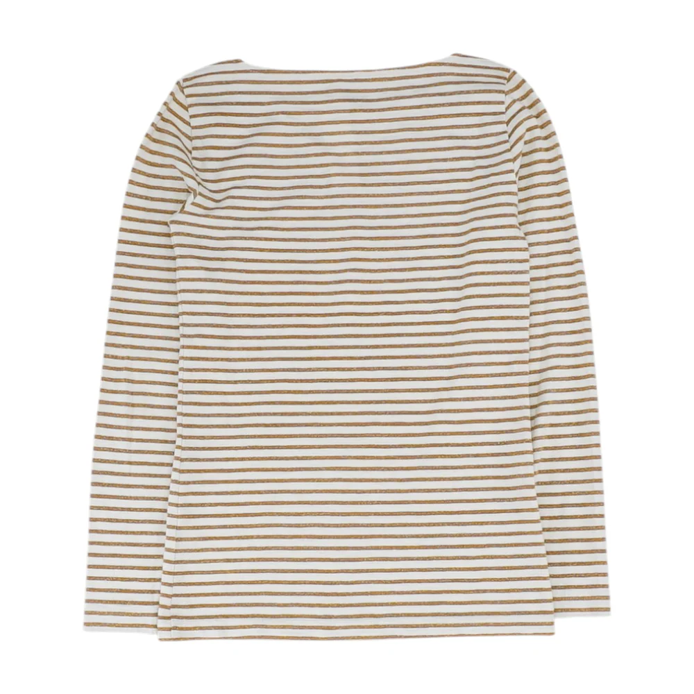 Beige Striped Blouse - Image 2