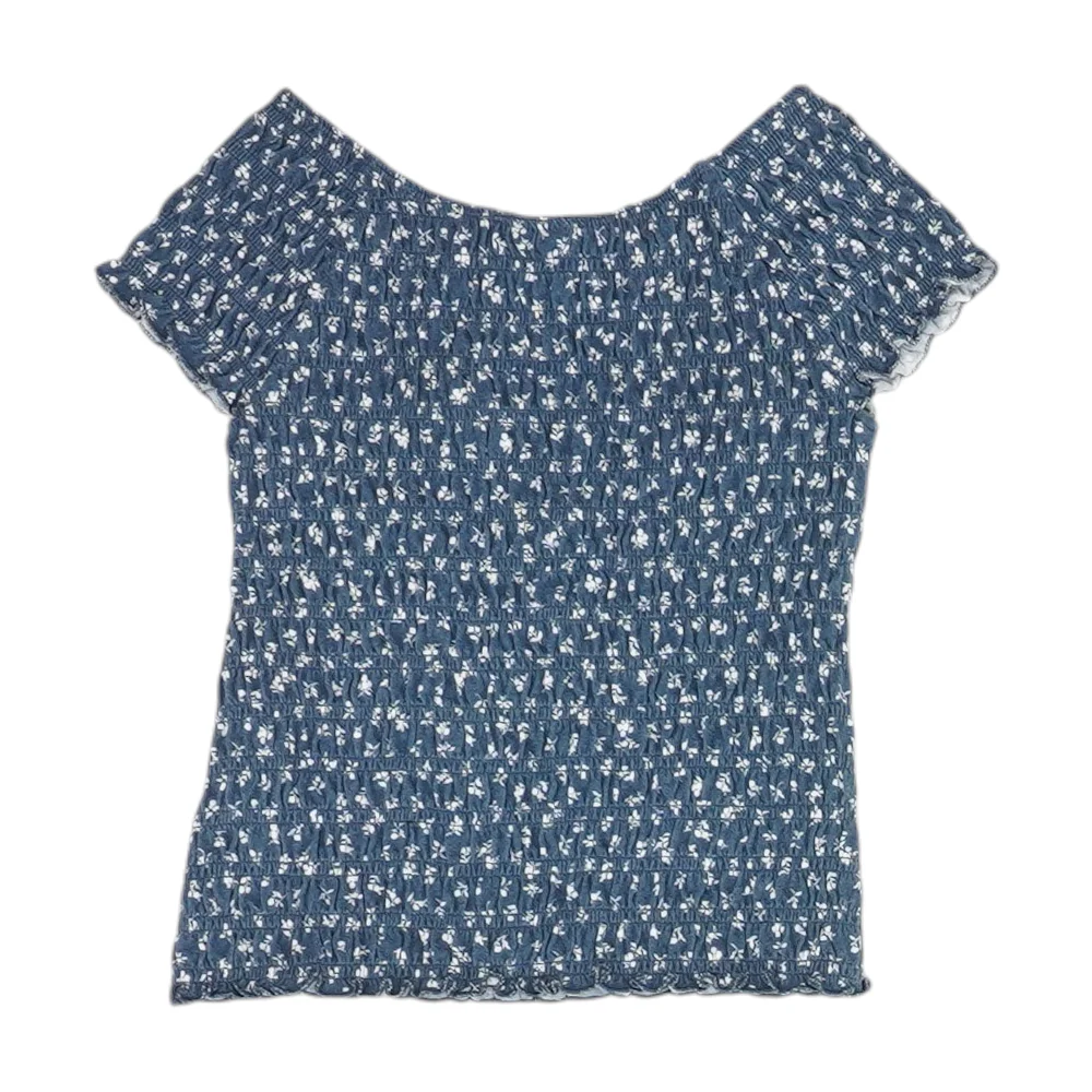 Blue Floral Blouse - Image 2