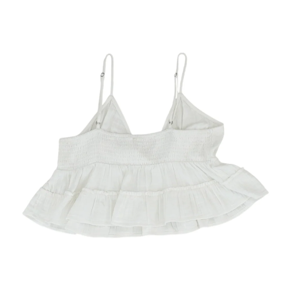 Ivory Cropped Blouse - Image 2